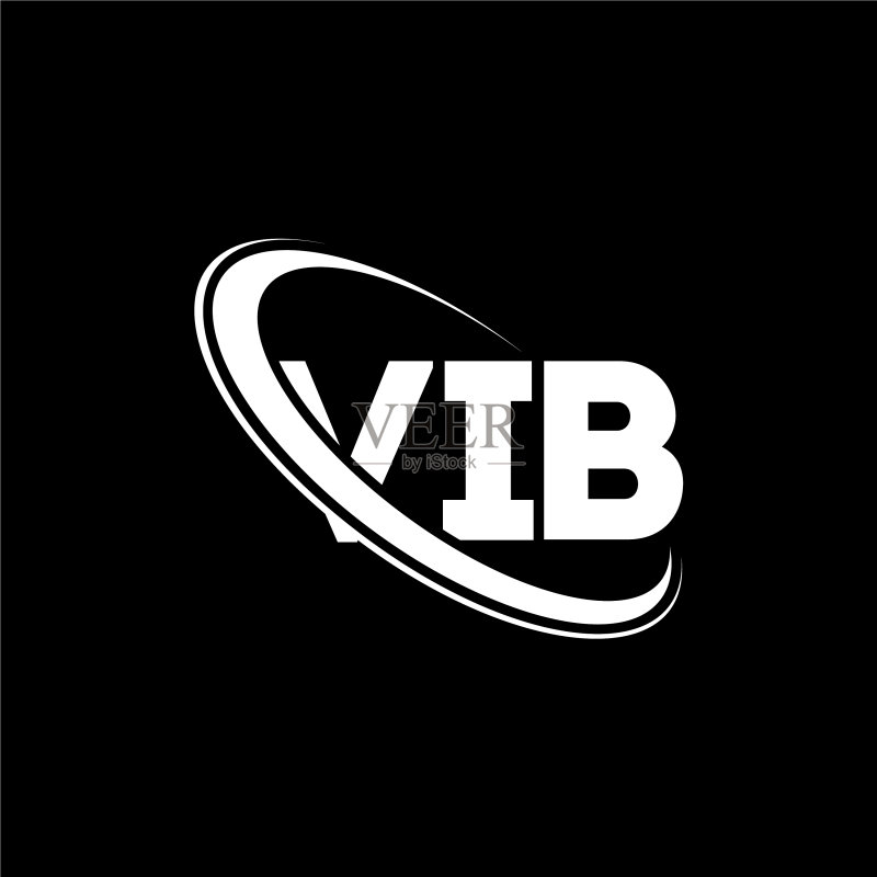 VIB字母标志设计图标素材