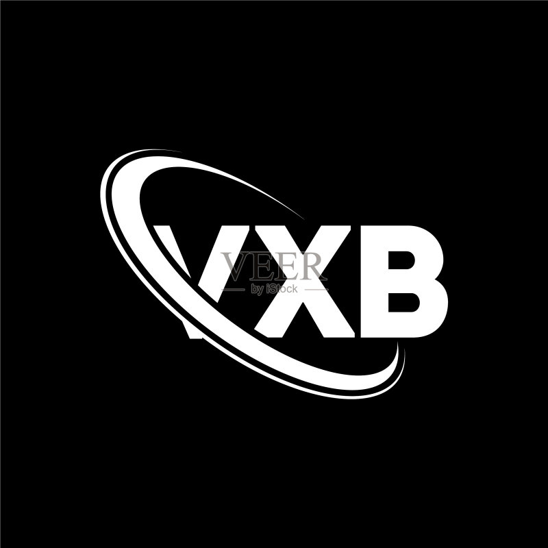 VXB字母标志设计图标素材