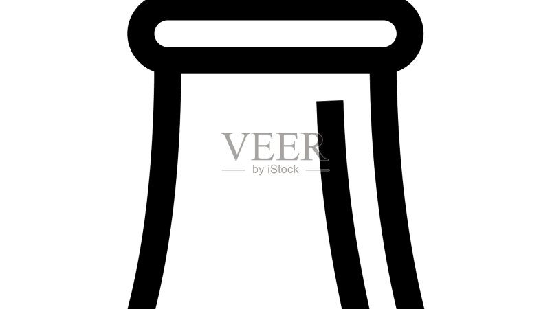 大象象棋线条图标图标素材