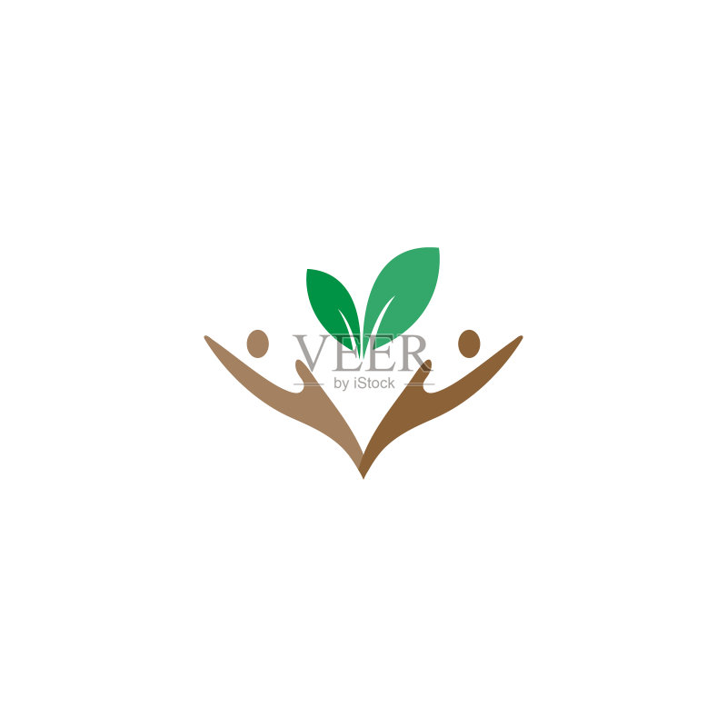树形图标Logo设计元素图标素材