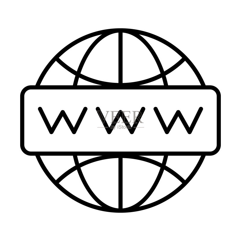 全球网站金融相关线性图标(可编辑)图标素材