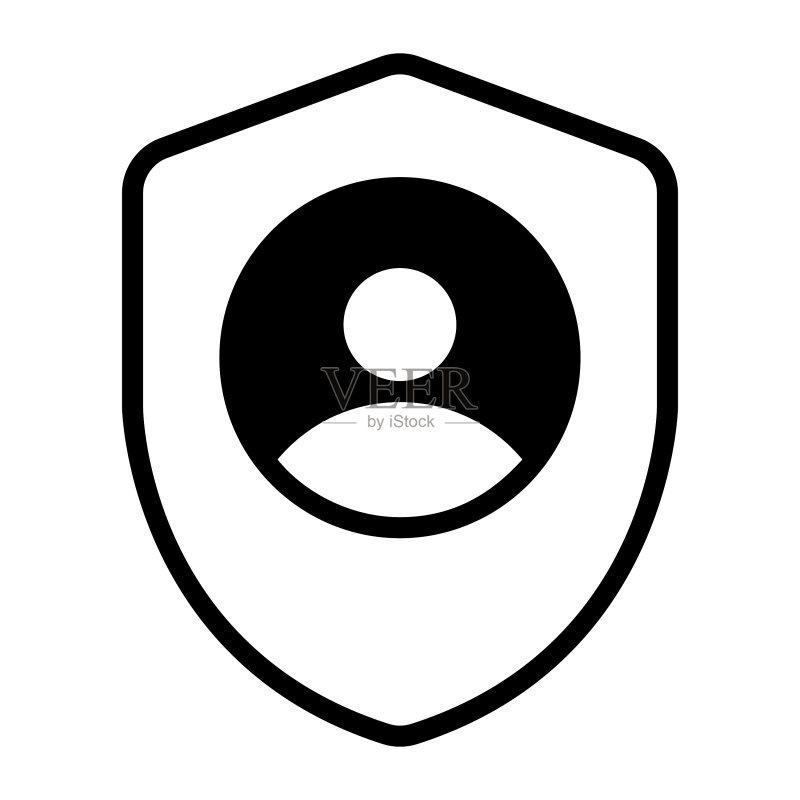 安全金融相关线条图标可编辑笔画图标素材