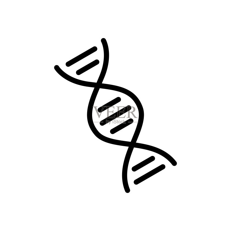 DNA基因图标图标素材