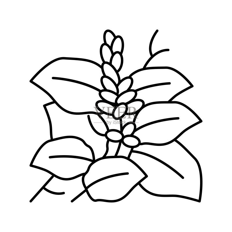 葛藤线条图标矢量插画图标素材