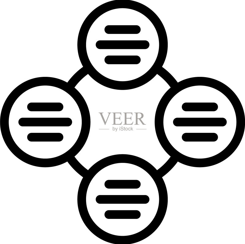 舒适区方案起始图标轮廓图标素材