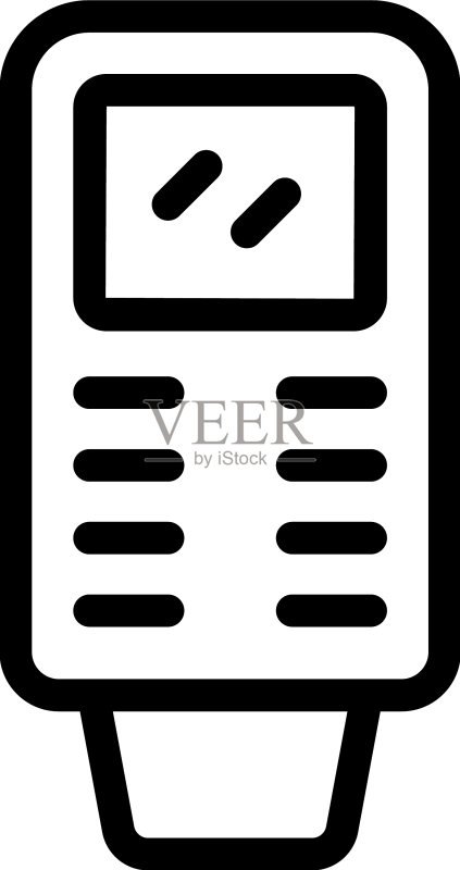喷漆测试仪轮廓图标图标素材