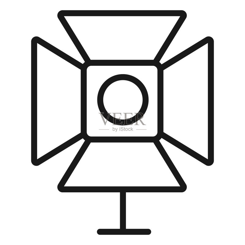 电影光效笔触图标素材