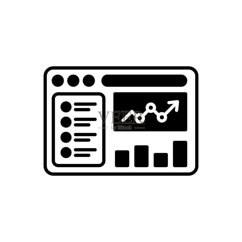 矢量SEO报告图标,标志图标素材