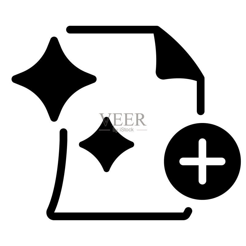 全新空白文件状态独立图标图标素材
