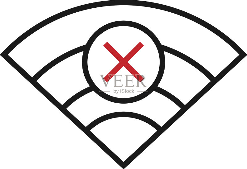 信号断开图标模板图标素材