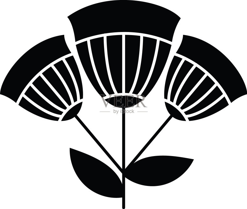 纸莎草花图标图标素材