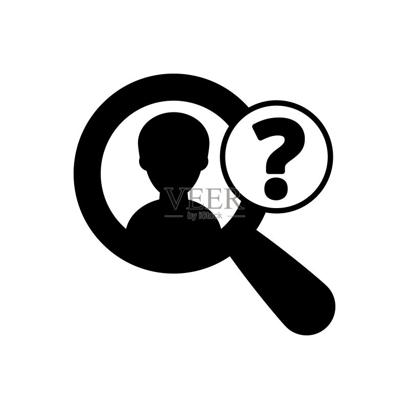 矢量嫌疑人图标标志图标素材