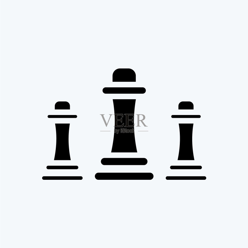 适合教育的国际象棋符号图标图标素材