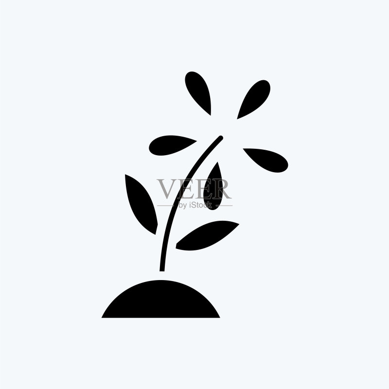 适用于教育的园艺符号图标图标素材