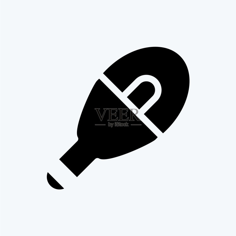 房屋符号LED灯泡图标图标素材