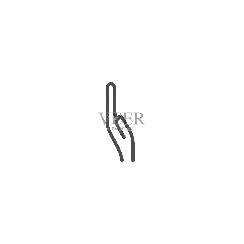 手部图标Logo设计元素图标素材