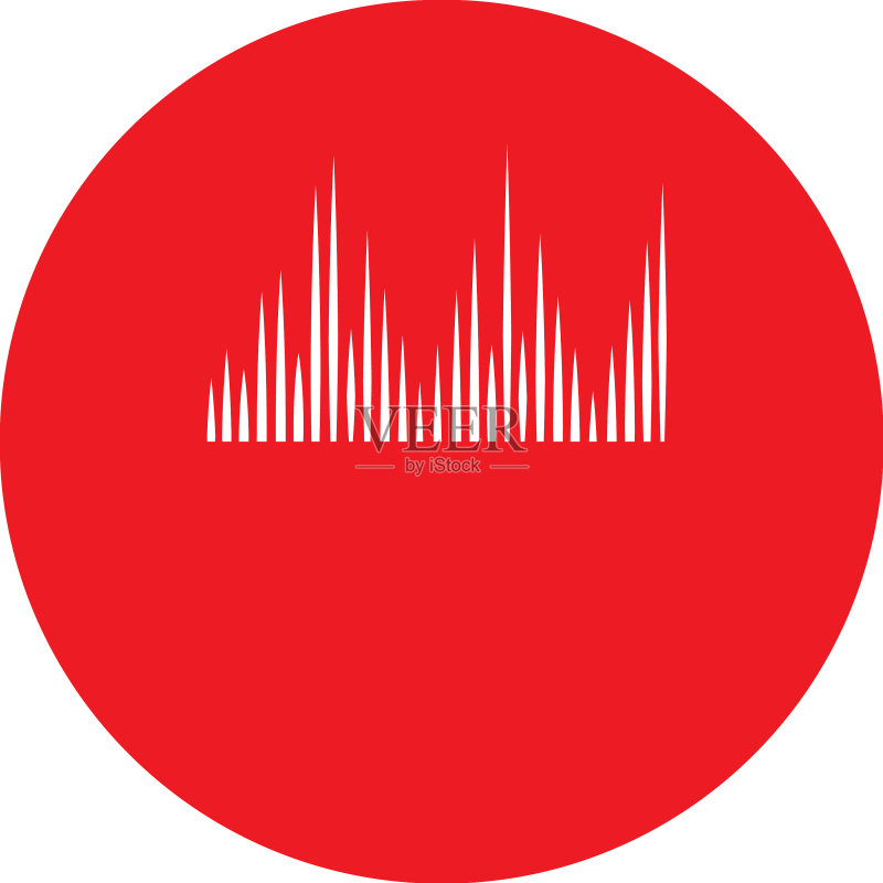 声波标志图标素材