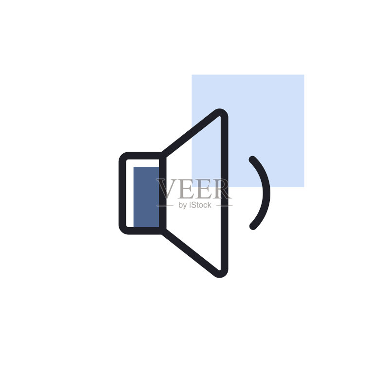 最小音量声音音乐图标图表符号图标素材