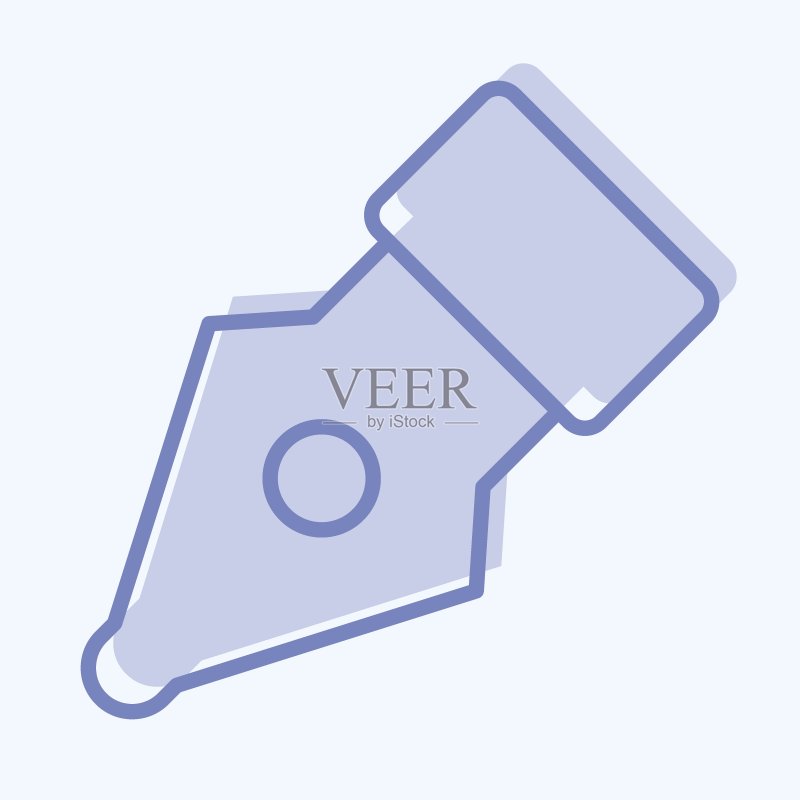 图形设计工具双色简约设计图标图标素材