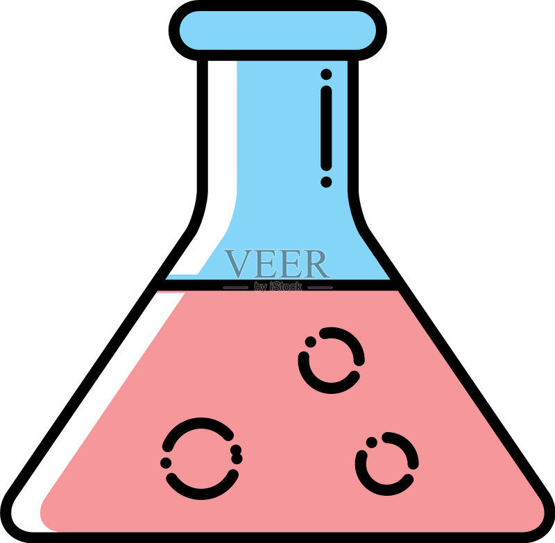 生物学试管图标素材