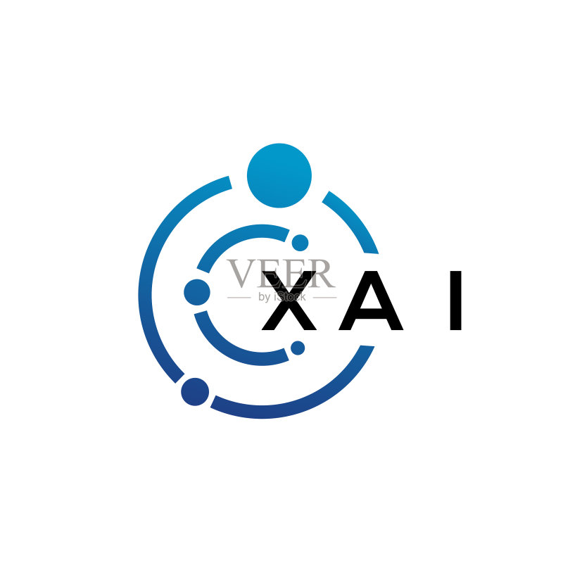XAI字母科技标志设计图标素材