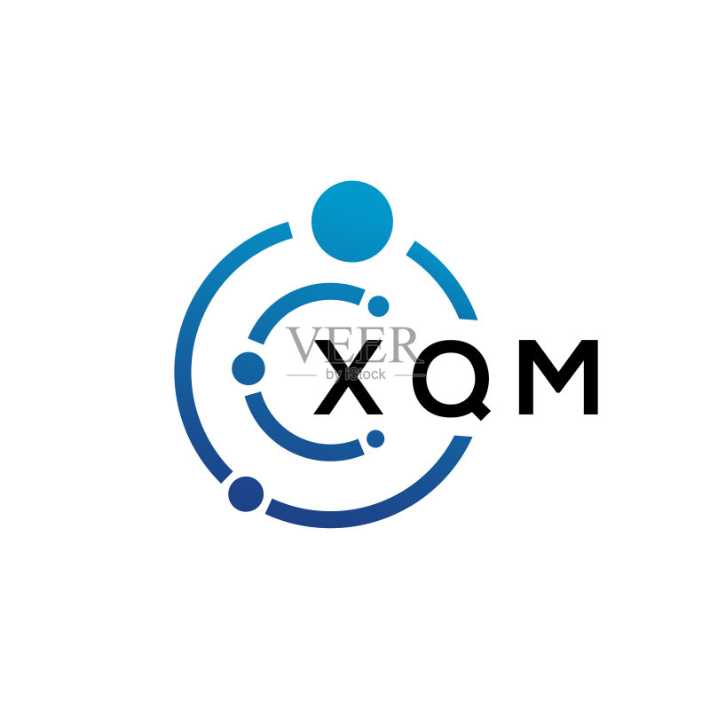 XQM字母科技Logo设计图标素材