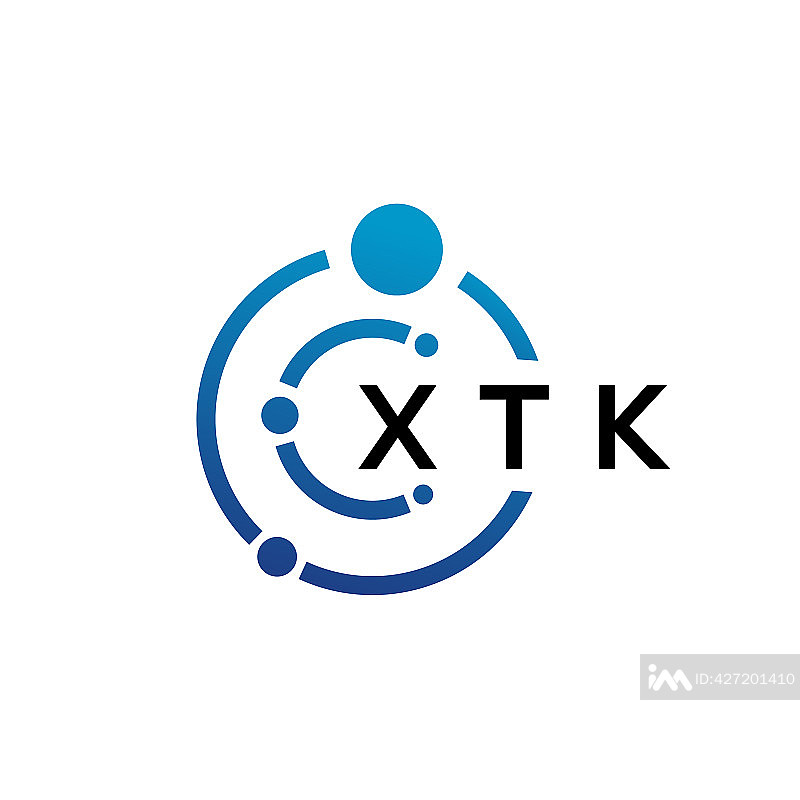 XTK字母科技标志设计图标素材