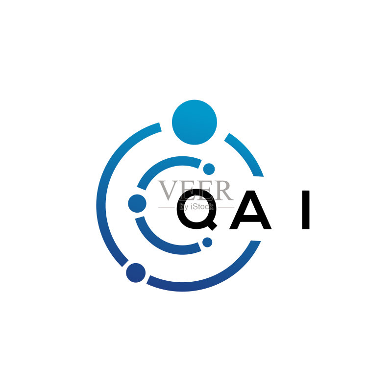 QAI字母科技标志设计图标素材