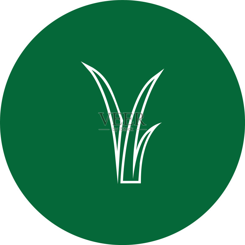 草地logo图标素材