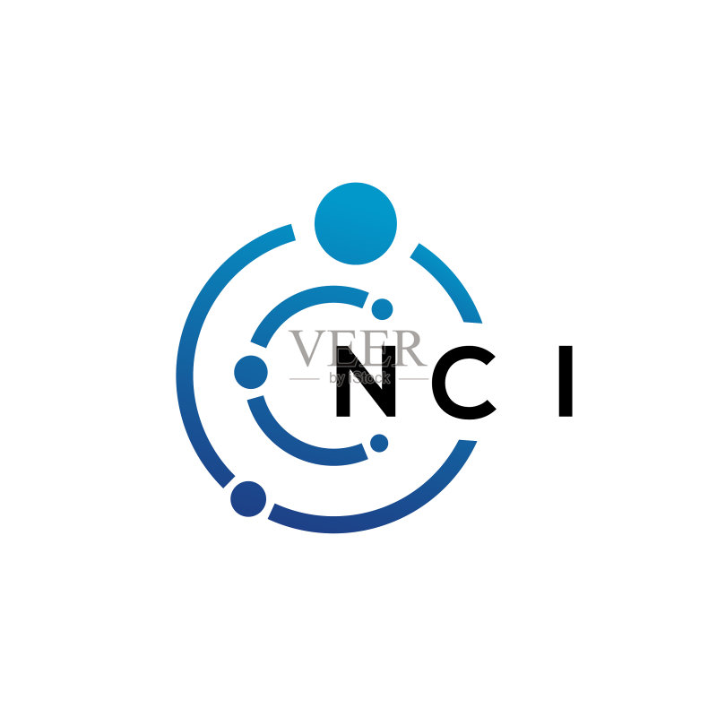 NCI字母科技标志设计图标素材