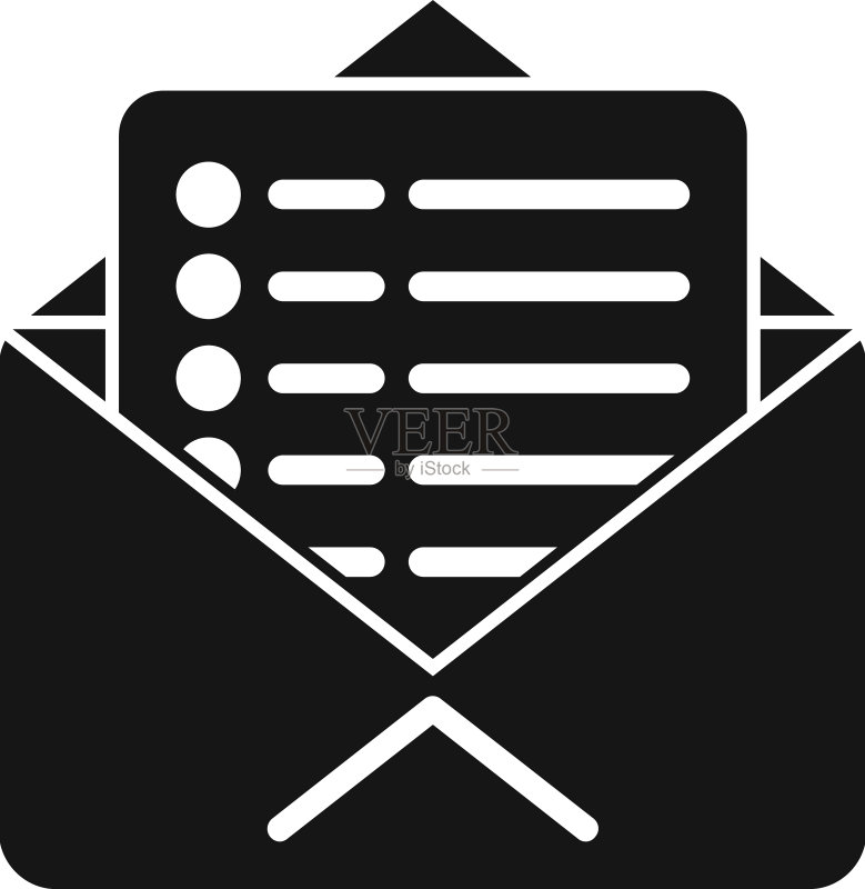 邮件数据库图标图标素材