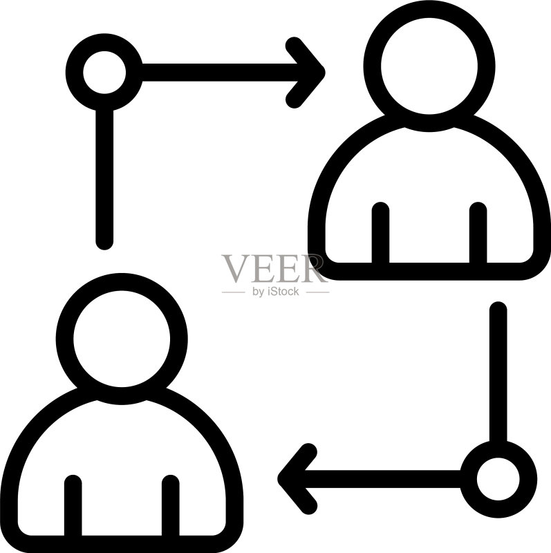 计划交换图标轮廓:私立学校图标素材