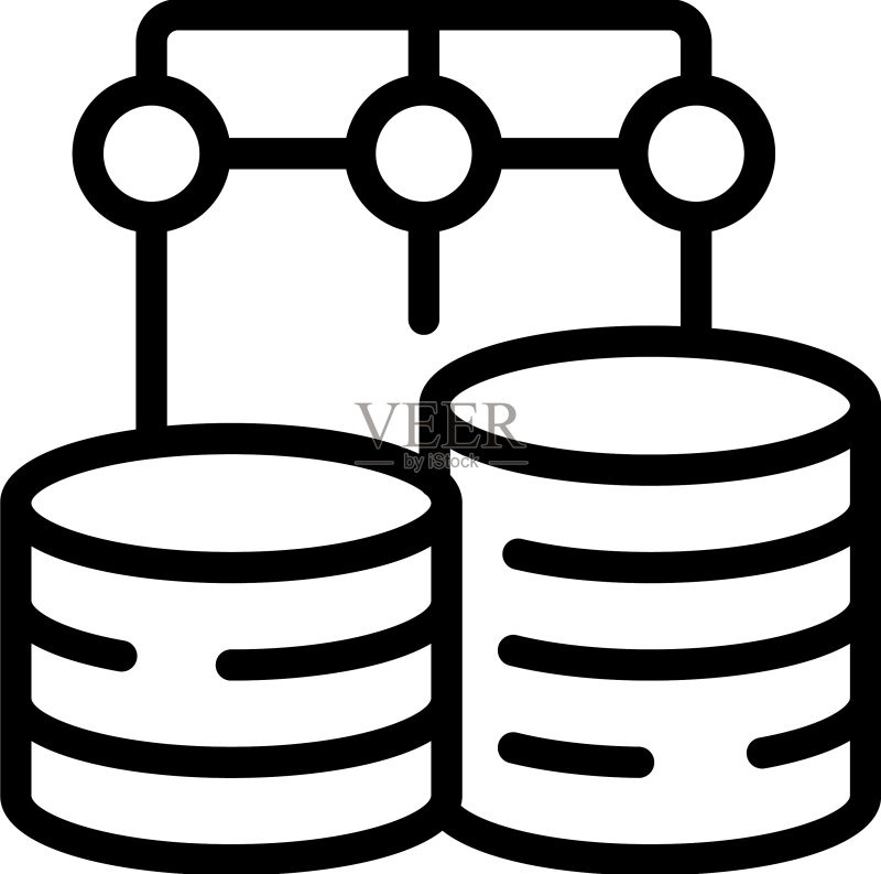 小企业金融限制图标轮廓图标素材
