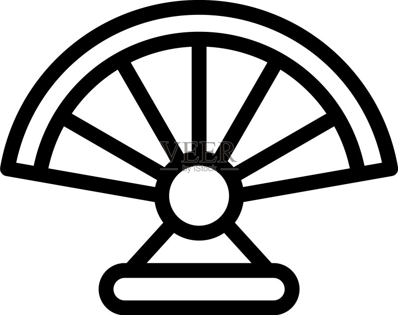 京都塔轮廓日本工具图标图标素材