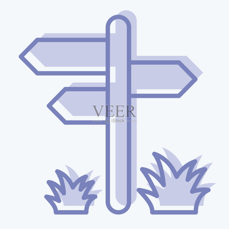 城市公园标志符号指针图标二图标素材