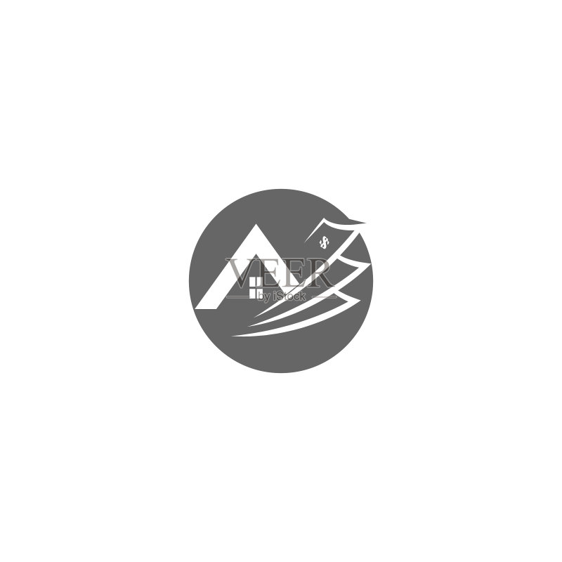 金融中心logo设计图标素材