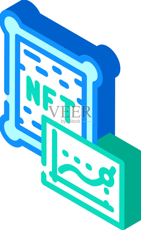 NFT资产等距图标图标素材