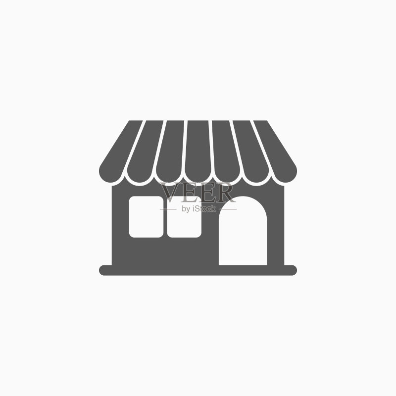 店铺图标图标素材