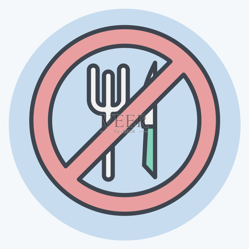 食欲不振流感符号图标图标素材