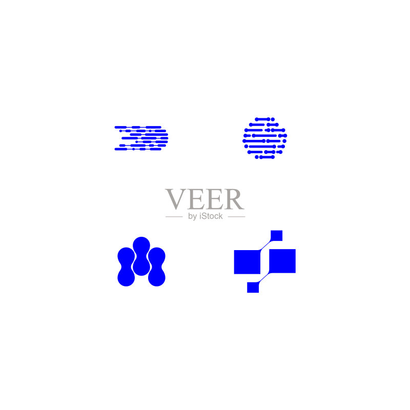 数字logo图标素材