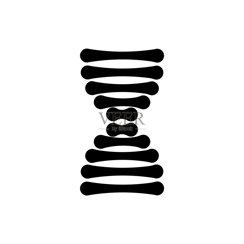 DNA标志图标素材