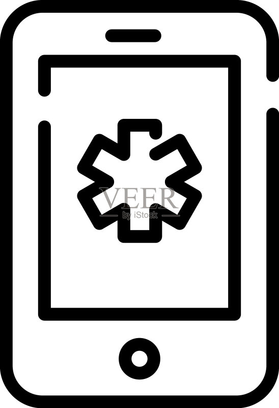 医疗App咨询图标医疗保健图标素材