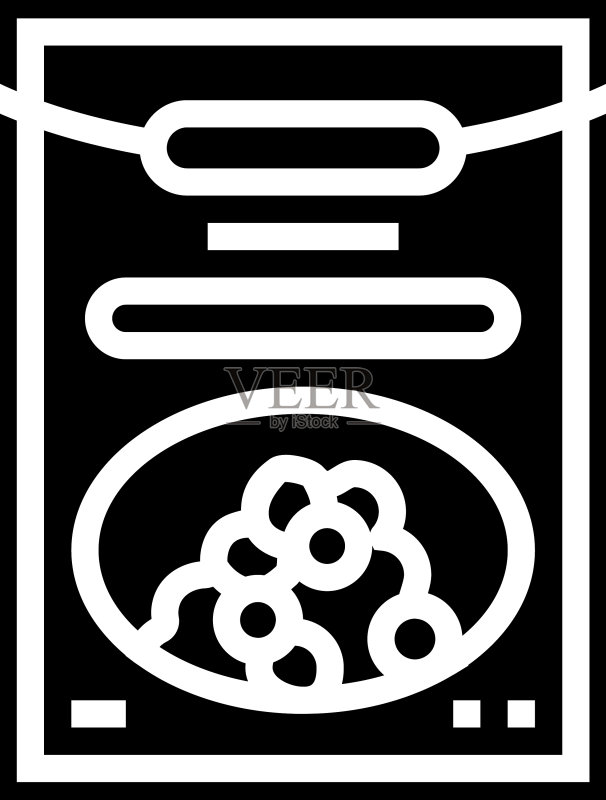 胡椒袋包装字形图标图标素材