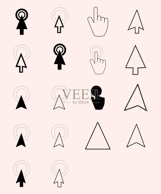光标Logo图标素材