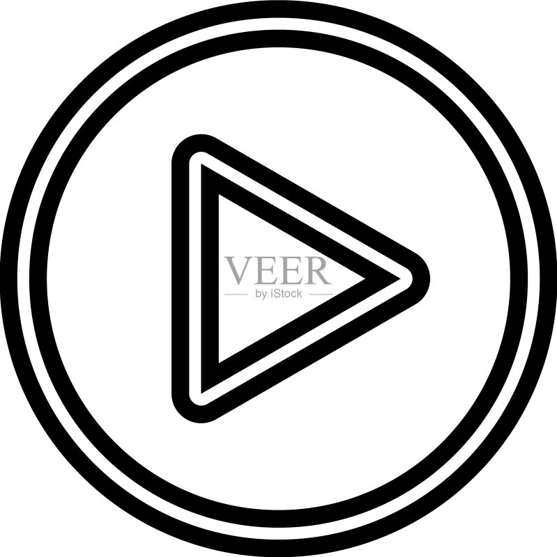 视频标志图标素材
