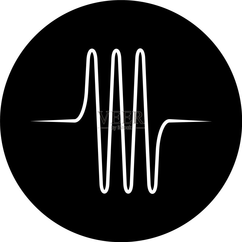 声波音乐标志图标素材