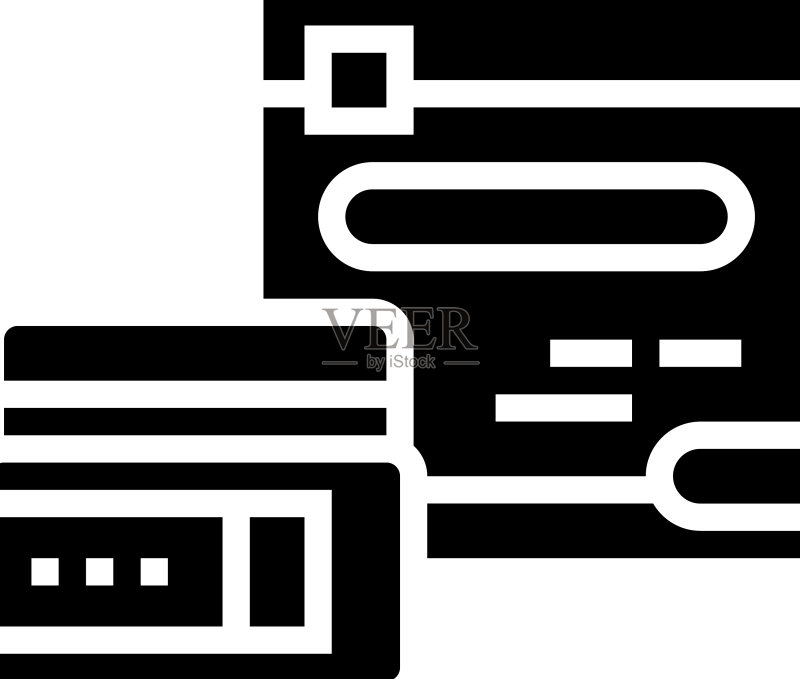 凝胶疤痕标志符号图标素材