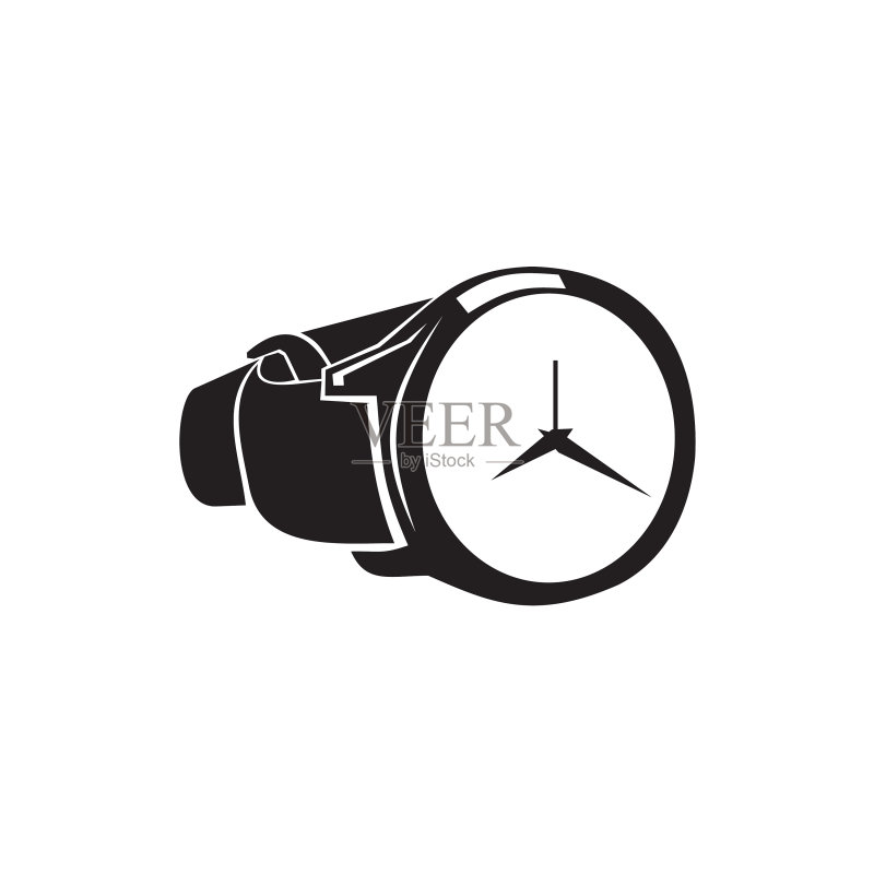 男人观看符号图标Logo设计图标素材