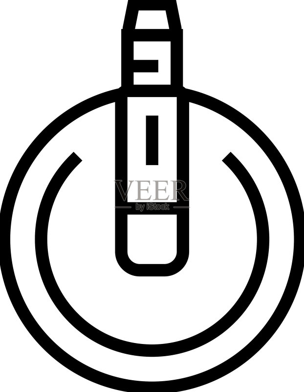 麦克风线性图标图标素材