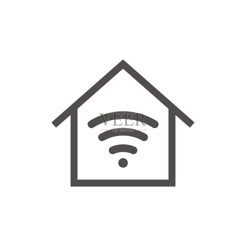 智能家居图标符号图标素材